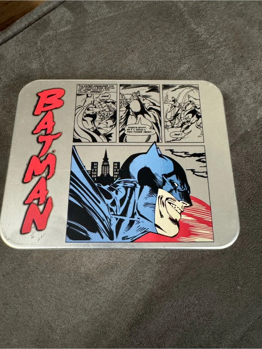 Batman Bifold Wallet Graphic in Blue, Black, Red